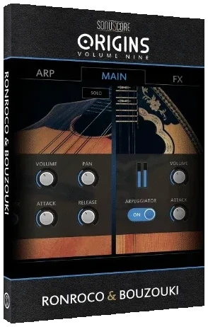 Boom Library Sonuscore Origins Vol.9: Ronroco & Bouzouki interface