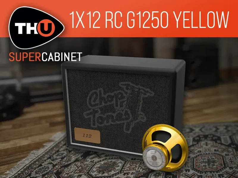 Overloud Chop 1x12 RC G1250 - SuperCabinet IR Library interface