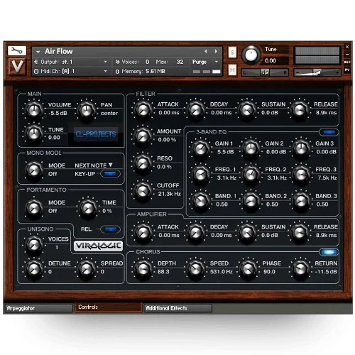 CL-Projects Virologic Complete interface