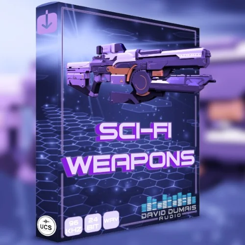 David Dumais Audio Sci-Fi Weapons Pack 1 interface