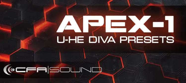 Resonance Sound CFA-Sound APEX-1 Diva Presets interface