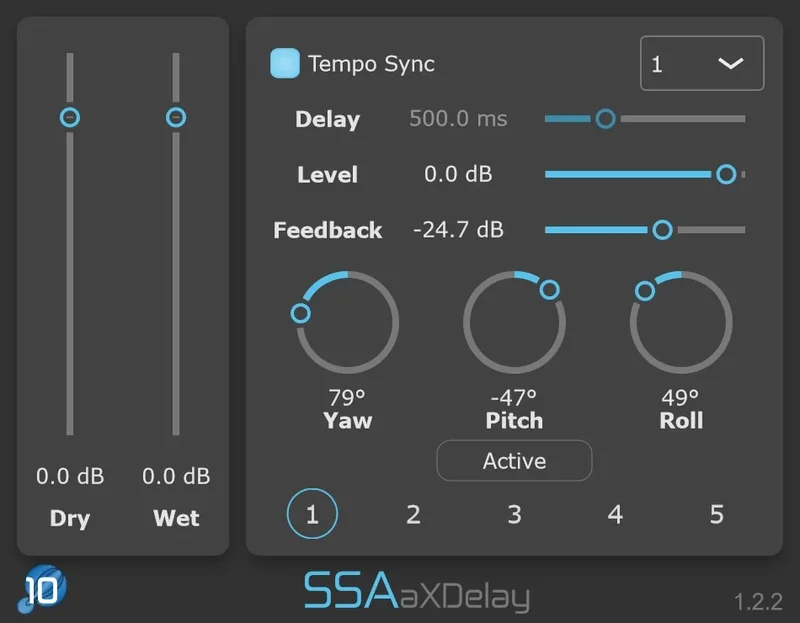 SSA Plugins aXDelay interface
