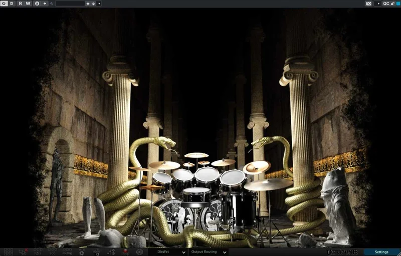 Ugritone Dieswitch Drums interface