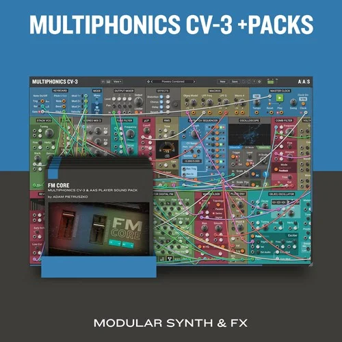 AAS Multiphonics CV-3 + Packs interface