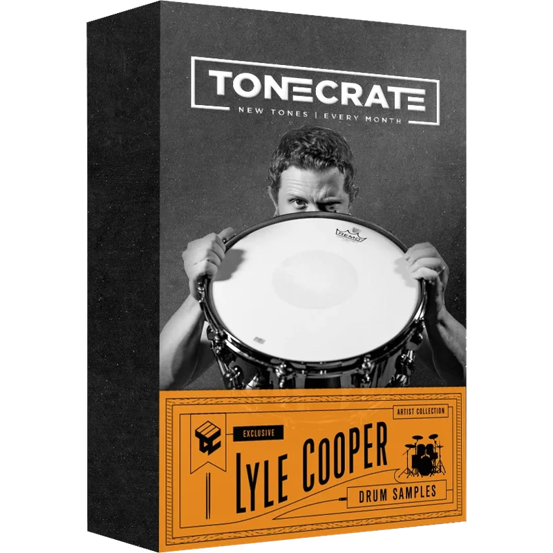 ToneCrate Lyle Cooper Signature Drum Samples interface