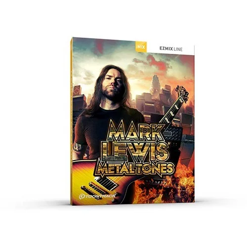 Toontrack Ezmix-Pack Mark Lewis Metaltones interface
