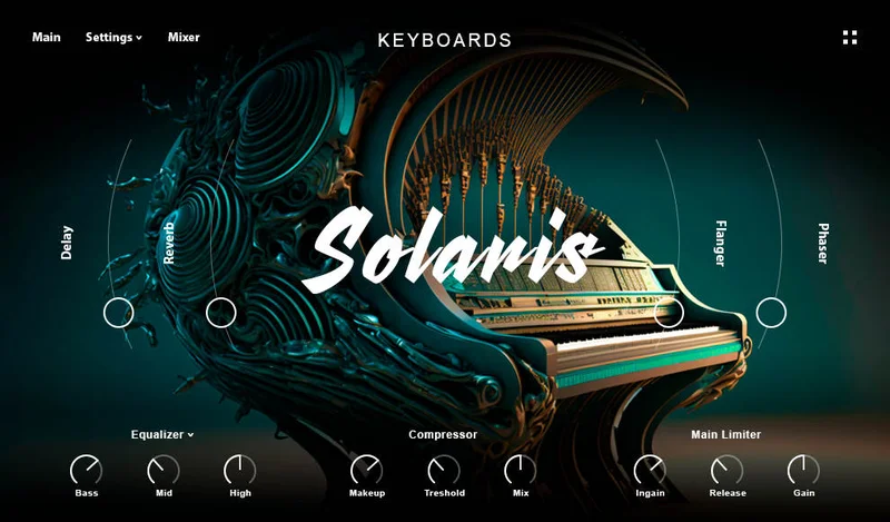 Muze Solaris interface