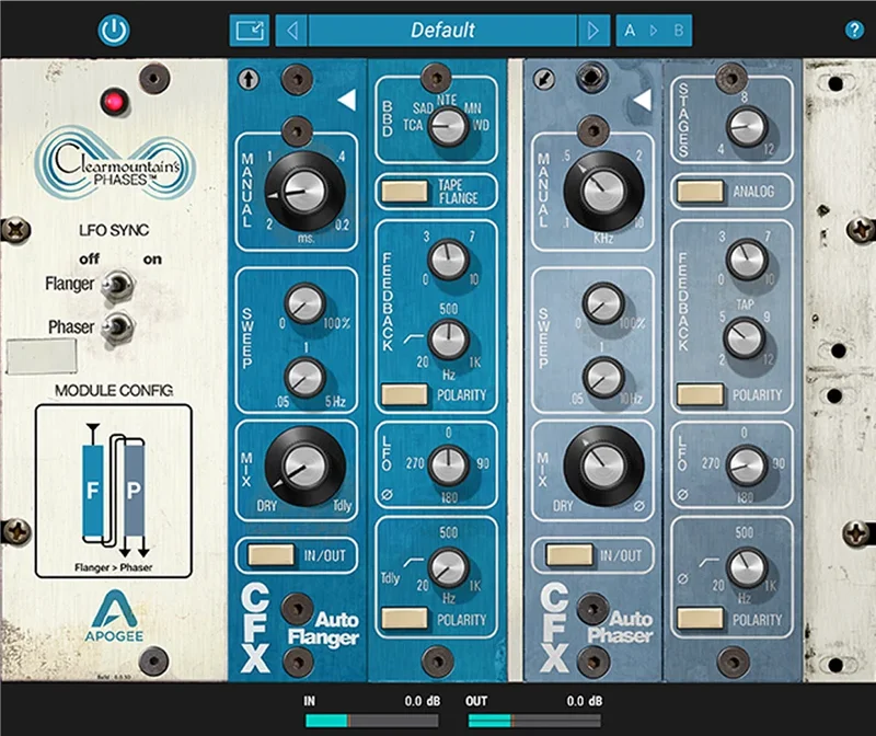 Apogee Clearmountains Phases interface
