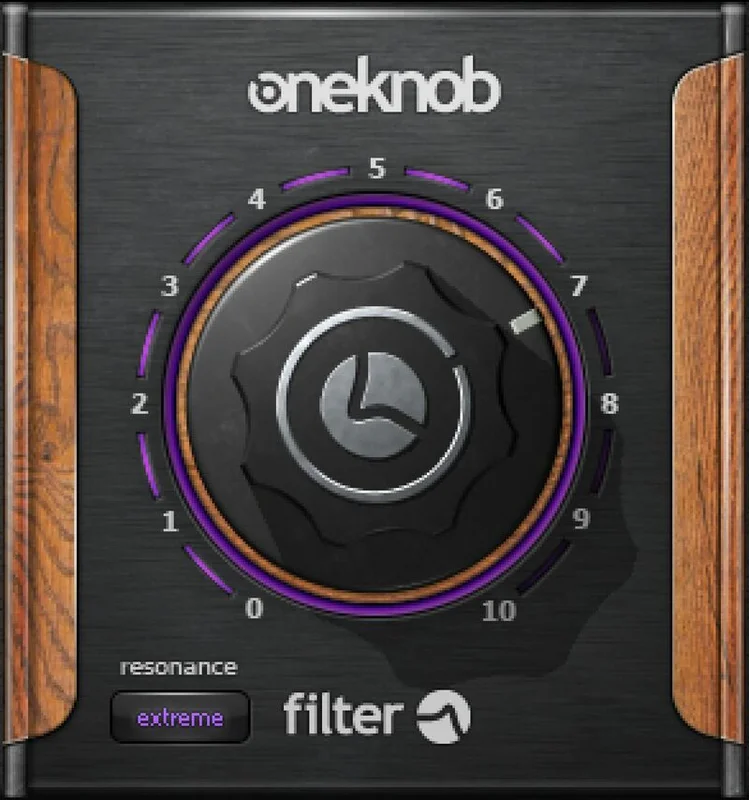 Waves OneKnob Filter interface