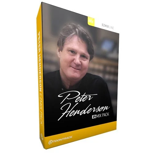Toontrack EZmix-Pack Peter Henderson interface