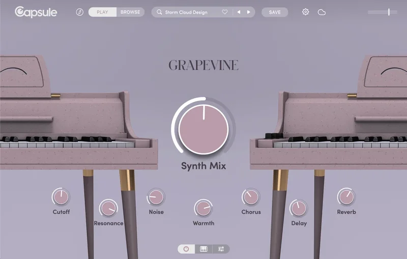 Capsule Audio Grapevine interface