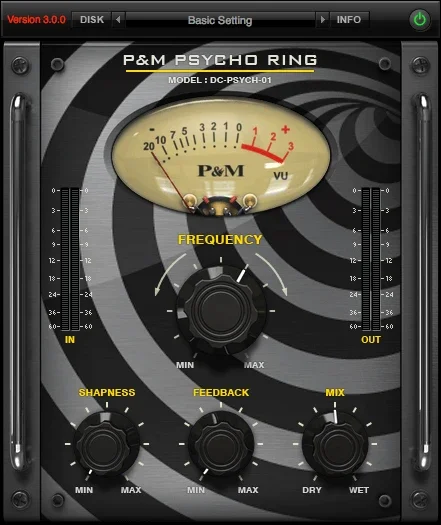 Plug and Mix Psycho Ring interface