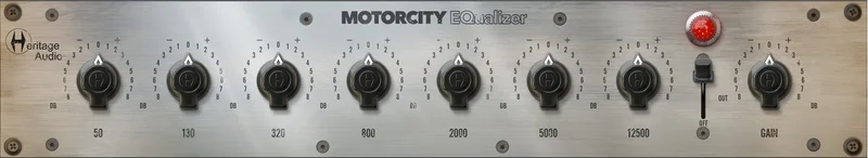 Heritage Audio MOTORCITY EQ interface