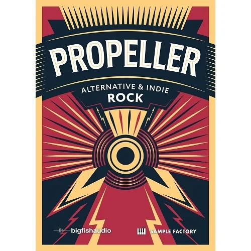 Big Fish Audio Propeller: Alternative & Indie Rock interface