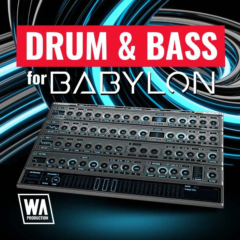 W. A. Production Drum & Bass For Babylon 1 interface