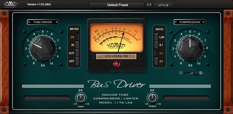 Nomad Factory Bus Driver interface