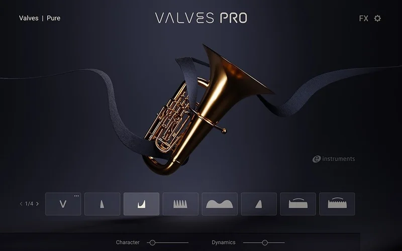 Native Instruments Valves Pro interface