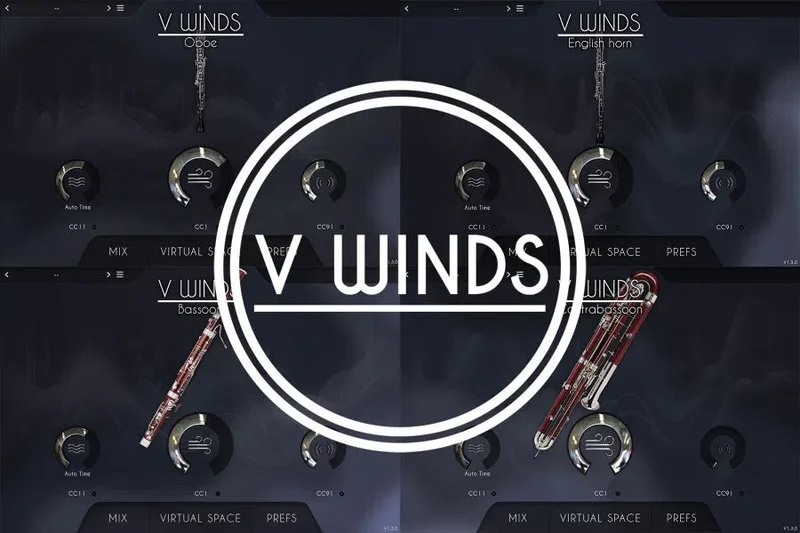 Acousticsamples VWinds Double Reeds interface