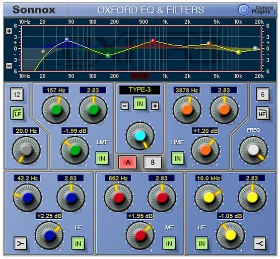 Universal Audio Sonnox Oxford EQ interface