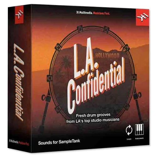 IK Multimedia L.A. Confidential interface
