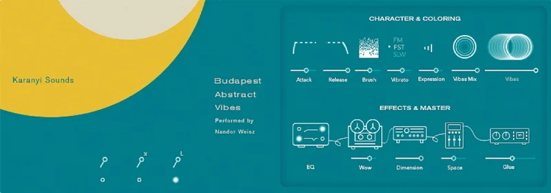 Karanyi Sounds Budapest Abstract Vibes interface