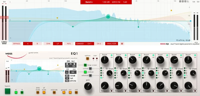 Softube Weiss EQ1 (Upgrade from Weiss EQ MP) interface