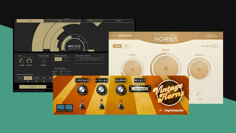 Big Fish Audio Horns Bundle interface
