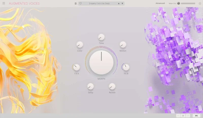 Arturia Augmented VOICES interface