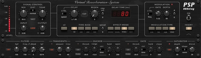 PSP Audioware PSP BBDelay interface