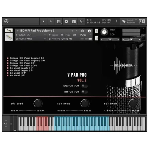 Bela D Media V Pad Pro Volume 2 interface