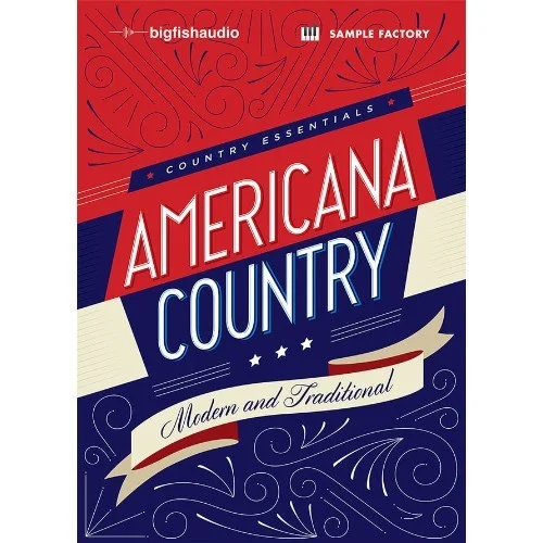 Big Fish Audio Country Essentials: Americana Country interface