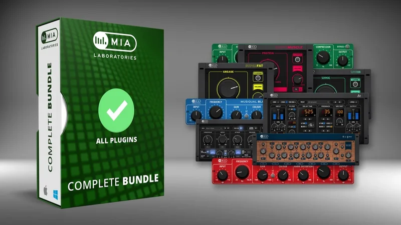 MIA Laboratories MIA Complete Bundle interface