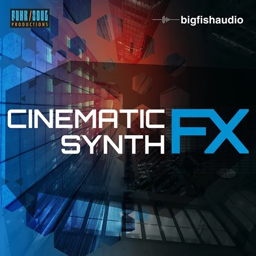 Big Fish Audio Cinematic Synth FX interface