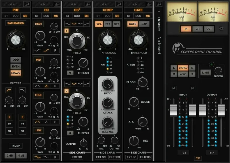 Waves Scheps Omni Channel interface