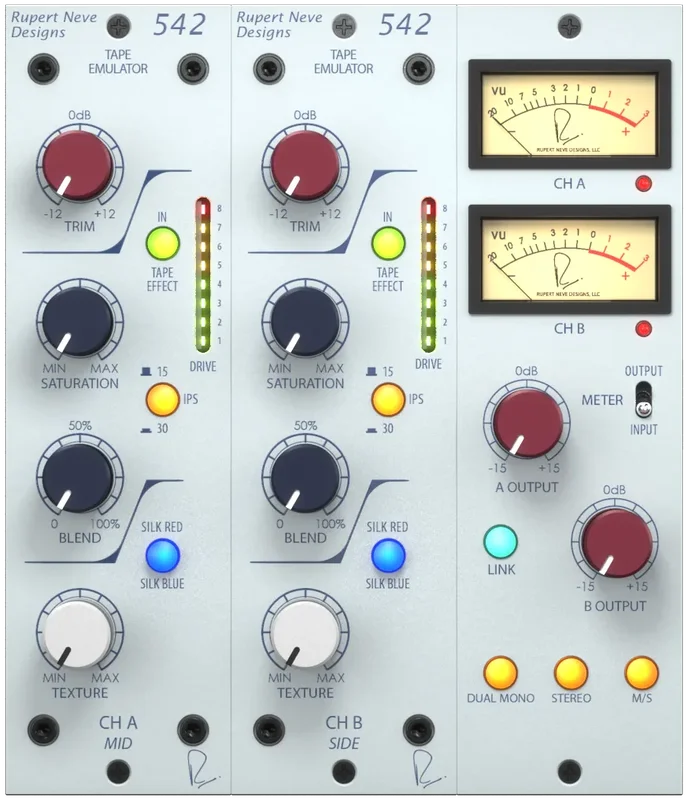 Rupert Neve Designs 542 Tape Emulator interface