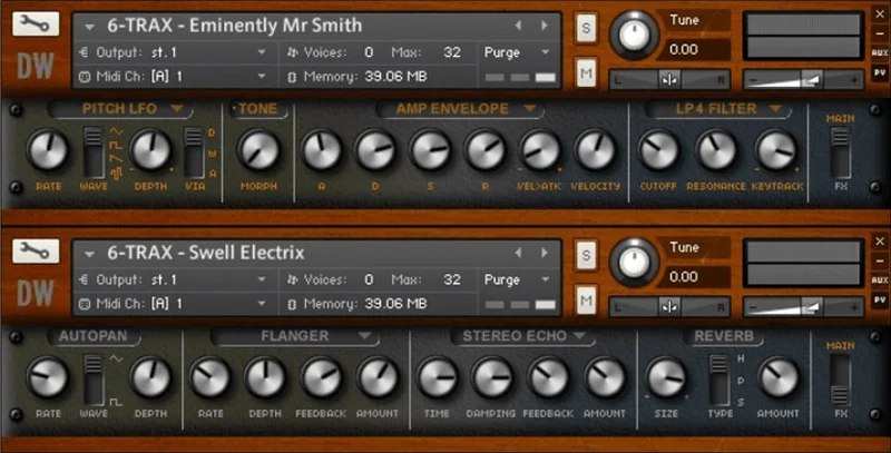 Loot Audio 6-Trax interface
