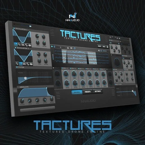 New Nation Software Tactures - Textured Drone Engine interface