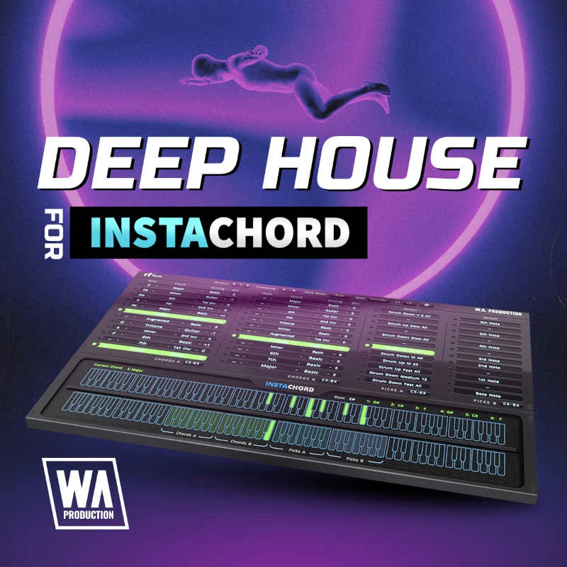 W. A. Production Deep House for InstaChord interface