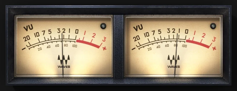 Waves VU Meter interface