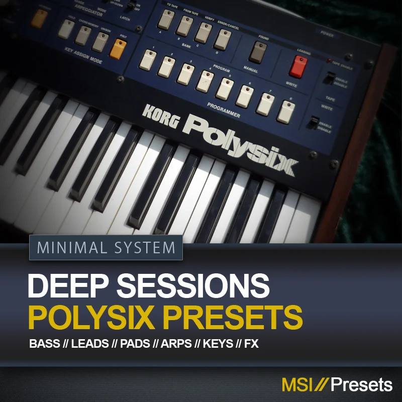 Minimal System Group Deep Sessions Preset Pack interface