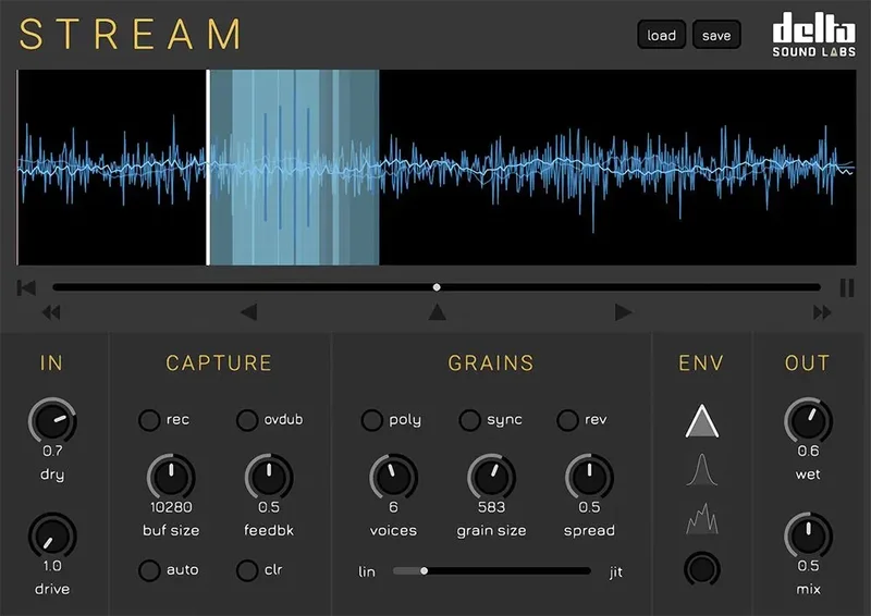 Delta Sound Labs Stream interface