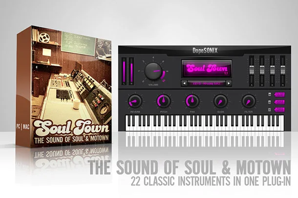 DopeSONIX Soul Town interface