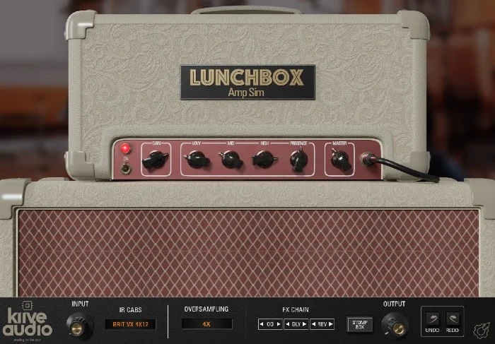 Kiive Audio Lunchbox Amp Sim interface