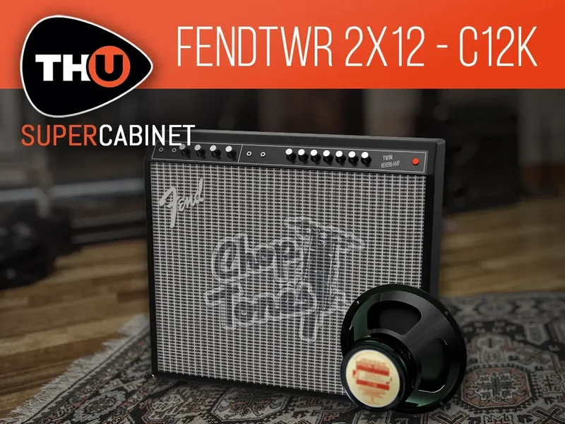 Overloud FendTWR 2x12 C12K - SuperCabinet IR Library interface