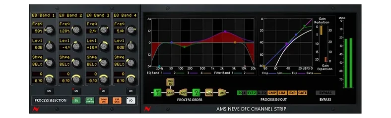 Universal Audio AMS Neve DFC Channel Strip interface