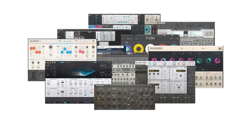 Native Instruments Reaktor Synthesizer Bundle interface