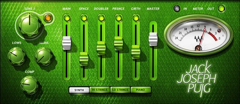 Waves JJP Strings & Keys interface