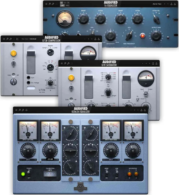 Audified Boutique Studio Bundle interface