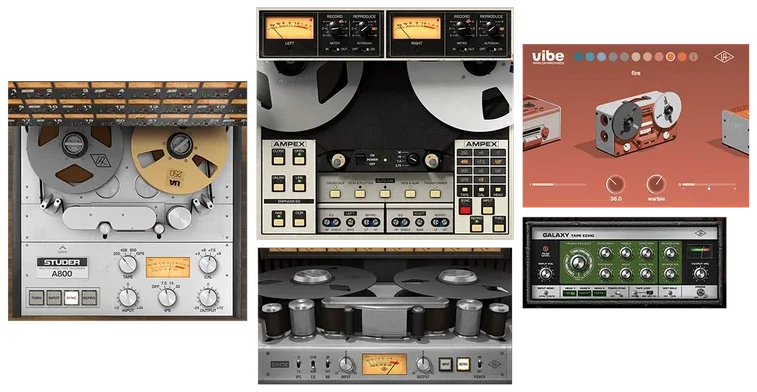 Universal Audio Analog Tape Bundle interface