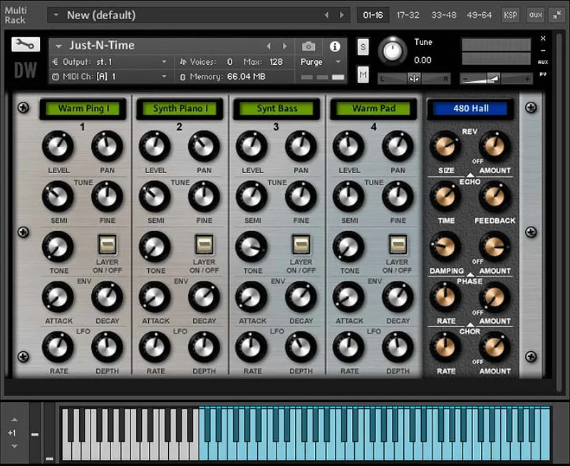 Loot Audio Monopolyphonix interface